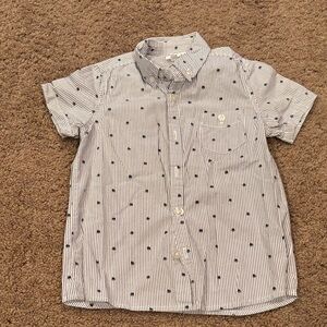 Heritage Navy and White Striped Shirt